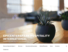 Tablet Screenshot of epicenterspark.com